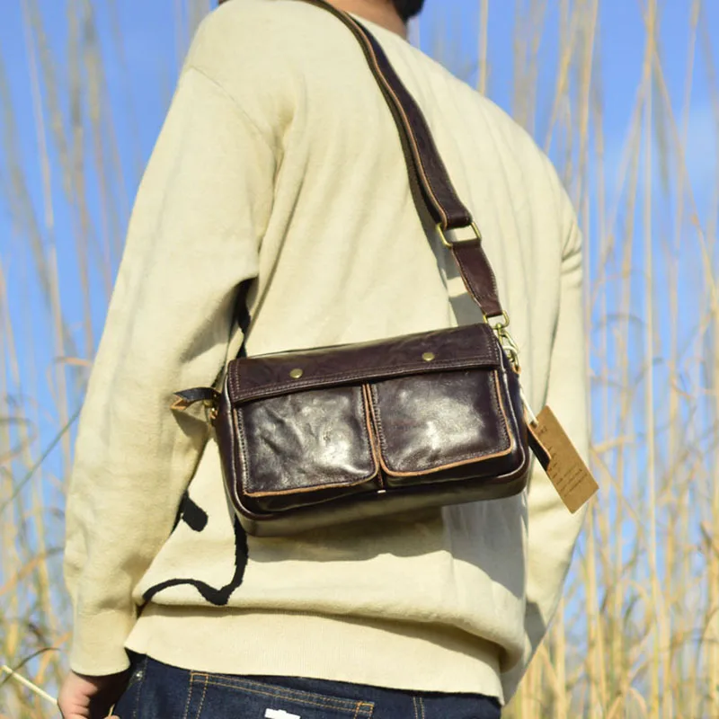 AETOO Leather men's bag Japanese shoulder bag Men's crossbody bag cowhide Korean version of casual fashion brand small bag
AETOO Leather men's bag Japanese shoulder bag Men's crossbody bag cowhide Korean version of casual fashion brand small bag