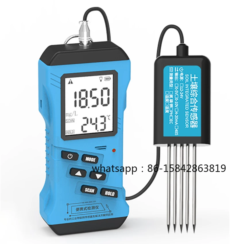 7 in 1 Rapid Soil Tester Meter Nitrogen Phosphorus Potassium N P K PH Humidity Moisture Nutrient Conductivity Tester EC Meter
7 in 1 Rapid Soil Tester Meter Nitrogen Phosphorus Potassium N P K PH Humidity Moisture Nutrient Conductivity Tester EC Meter
