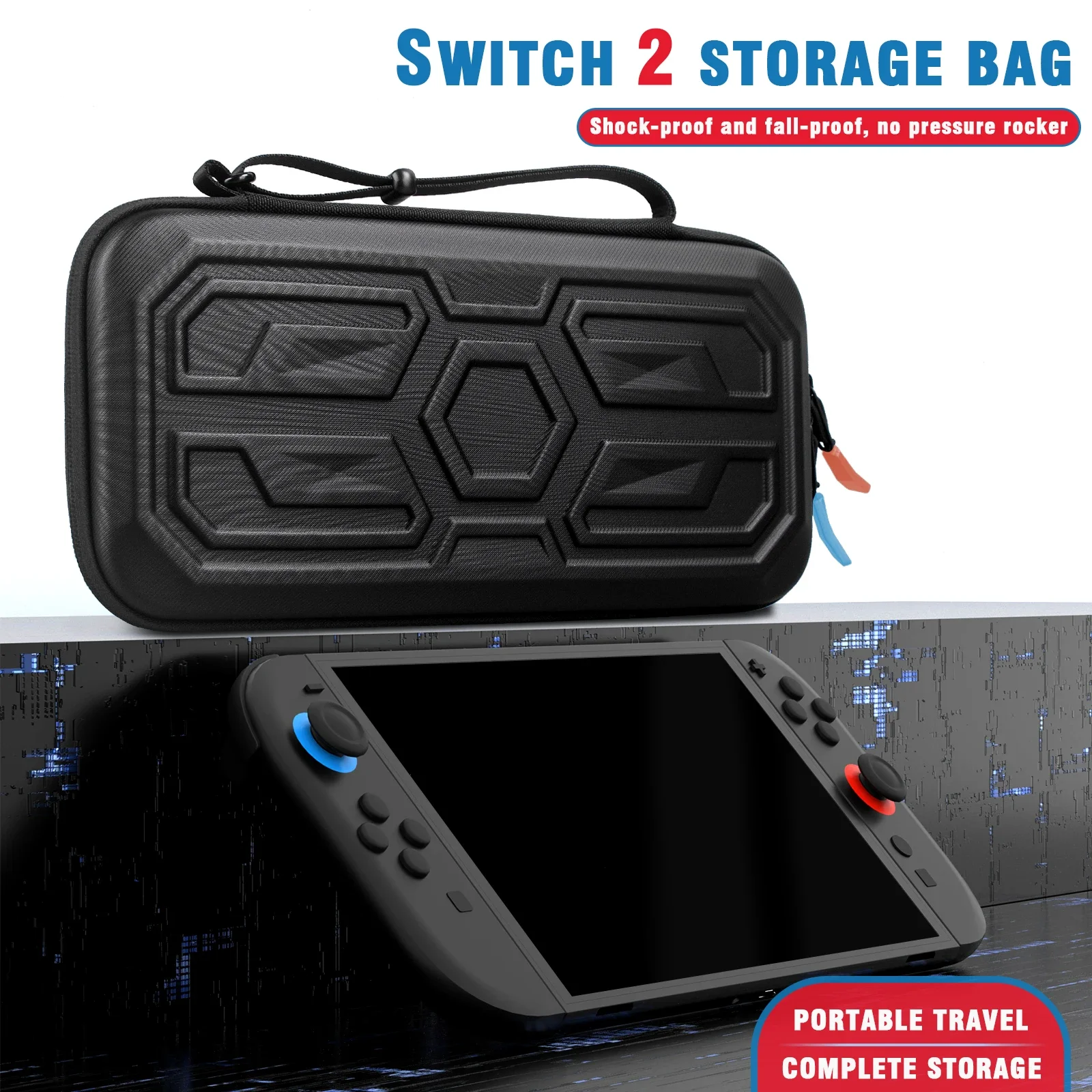 Carrying Case for Nintendo Switch 2 EVA Hard Shell Storage Bag for Switch2 Cool Protective Case Anti-Scratch Accessories
Carrying Case for Nintendo Switch 2 EVA Hard Shell Storage Bag for Switch2 Cool Protective Case Anti-Scratch Accessories