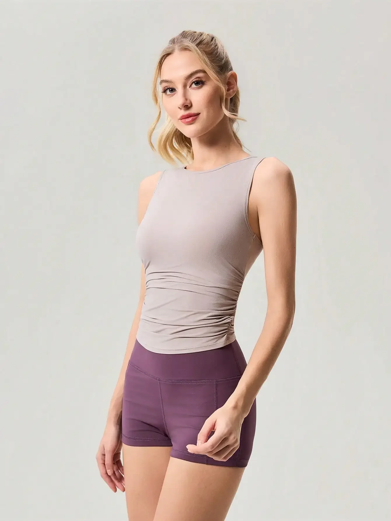 Top Women Sports Tank Tee Solid Color Summer Spring Gym Tennis Yoga Casual Quick Dry Moisture Wicking Slim Fit Active Tops
Top Women Sports Tank Tee Solid Color Summer Spring Gym Tennis Yoga Casual Quick Dry Moisture Wicking Slim Fit Active Tops