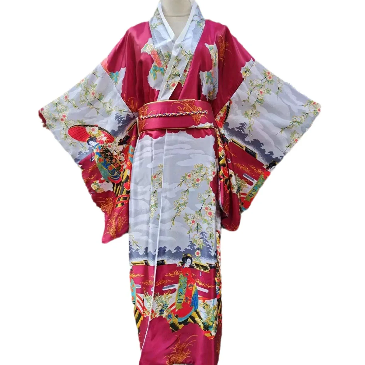 Cross Border New Kimono Japanese Style Lapel Plus Size Cardigan Women's Formal Halloween Traditional Uniform
Cross Border New Kimono Japanese Style Lapel Plus Size Cardigan Women's Formal Halloween Traditional Uniform