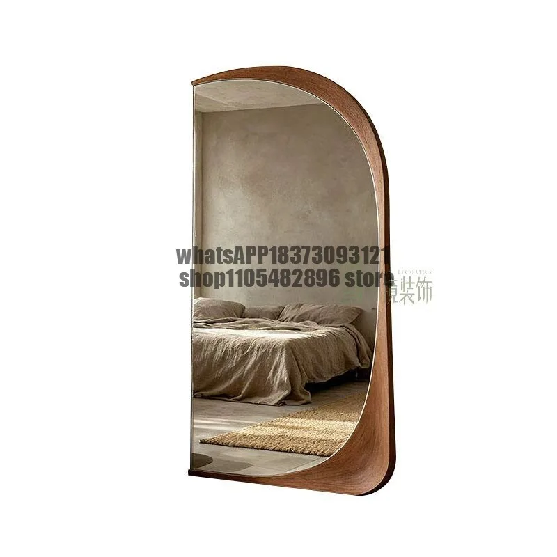 French retro style special-shaped wall American style wooden full-length mirror living room advanced floor-to-ceiling mirror
French retro style special-shaped wall American style wooden full-length mirror living room advanced floor-to-ceiling mirror