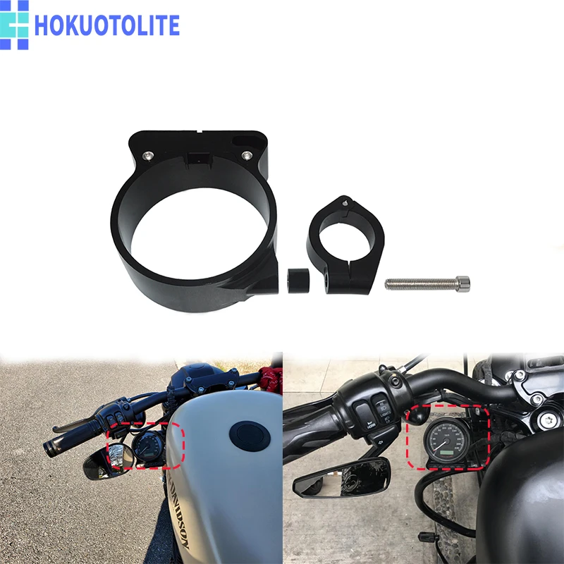 Motorcycle Side Speedometer Odometer Mount Bracket Accessory for Harley Sportster XL883 XL1200 Iron 883 1995-2014
Motorcycle Side Speedometer Odometer Mount Bracket Accessory for Harley Sportster XL883 XL1200 Iron 883 1995-2014