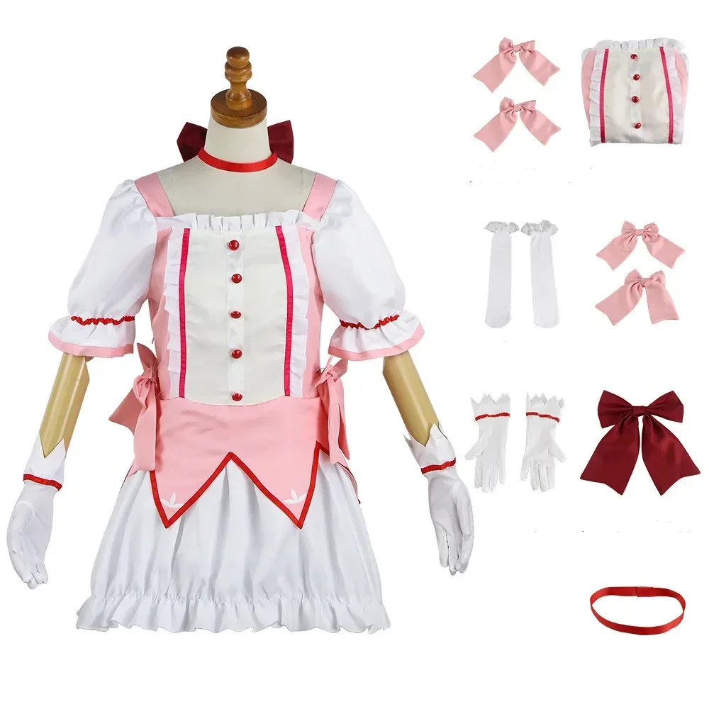 Magical Girl Puella Magi Madoka Magica Homura Kaname Madoka Cosplay Costume Fighting Uniforms for Mahou Shoujo Full Set
Magical Girl Puella Magi Madoka Magica Homura Kaname Madoka Cosplay Costume Fighting Uniforms for Mahou Shoujo Full Set