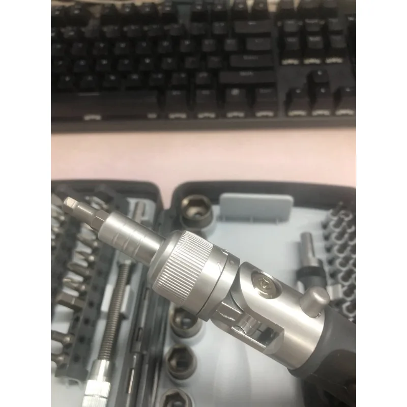 Ratchet Screwdriver Tool Set - Multifunctional with Sleeve Wrench for Motorcycle Repair & Household
Ratchet Screwdriver Tool Set - Multifunctional with Sleeve Wrench for Motorcycle Repair & Household