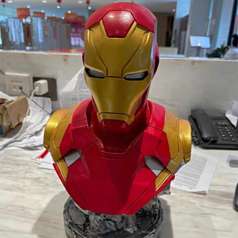 Anime Avengers Iron Man Peripheral Black Panther Bust 1:1 Figure Bust Living Room Ornament Large Resin Collection Kids Toys Gift
Anime Avengers Iron Man Peripheral Black Panther Bust 1:1 Figure Bust Living Room Ornament Large Resin Collection Kids Toys Gift
