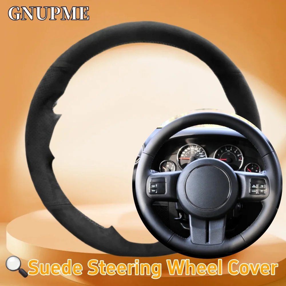 Custom Car Steering Wheel Cover Suede For Jeep Compass Grand Cherokee Wrangler Patriot 2012-2014 Steering Wrap Car Accessories
Custom Car Steering Wheel Cover Suede For Jeep Compass Grand Cherokee Wrangler Patriot 2012-2014 Steering Wrap Car Accessories