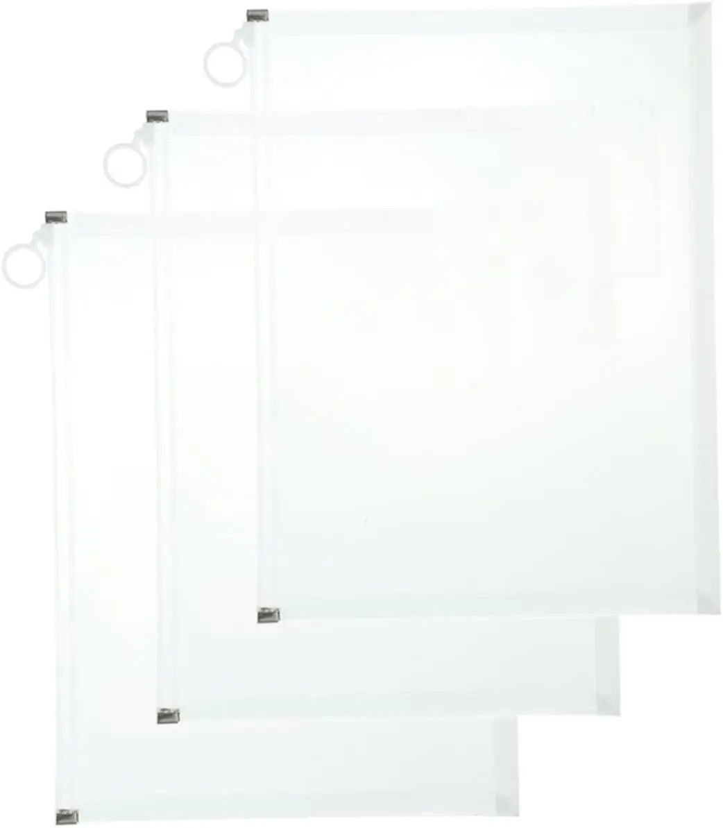 3pcs A4 Document Bag Snap Button Closure for Manilla File Folders Plastic File Envelopes Office Organizing
3pcs A4 Document Bag Snap Button Closure for Manilla File Folders Plastic File Envelopes Office Organizing