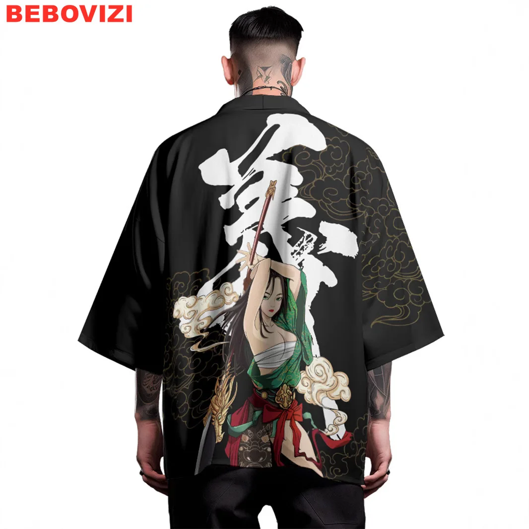 Japanese Traditional Clothing Anime Kimono Men's Cardigan Retro Samurai Summer Beach Oversized Cardigan Yukata 6XL 5XL 4XL
Japanese Traditional Clothing Anime Kimono Men's Cardigan Retro Samurai Summer Beach Oversized Cardigan Yukata 6XL 5XL 4XL