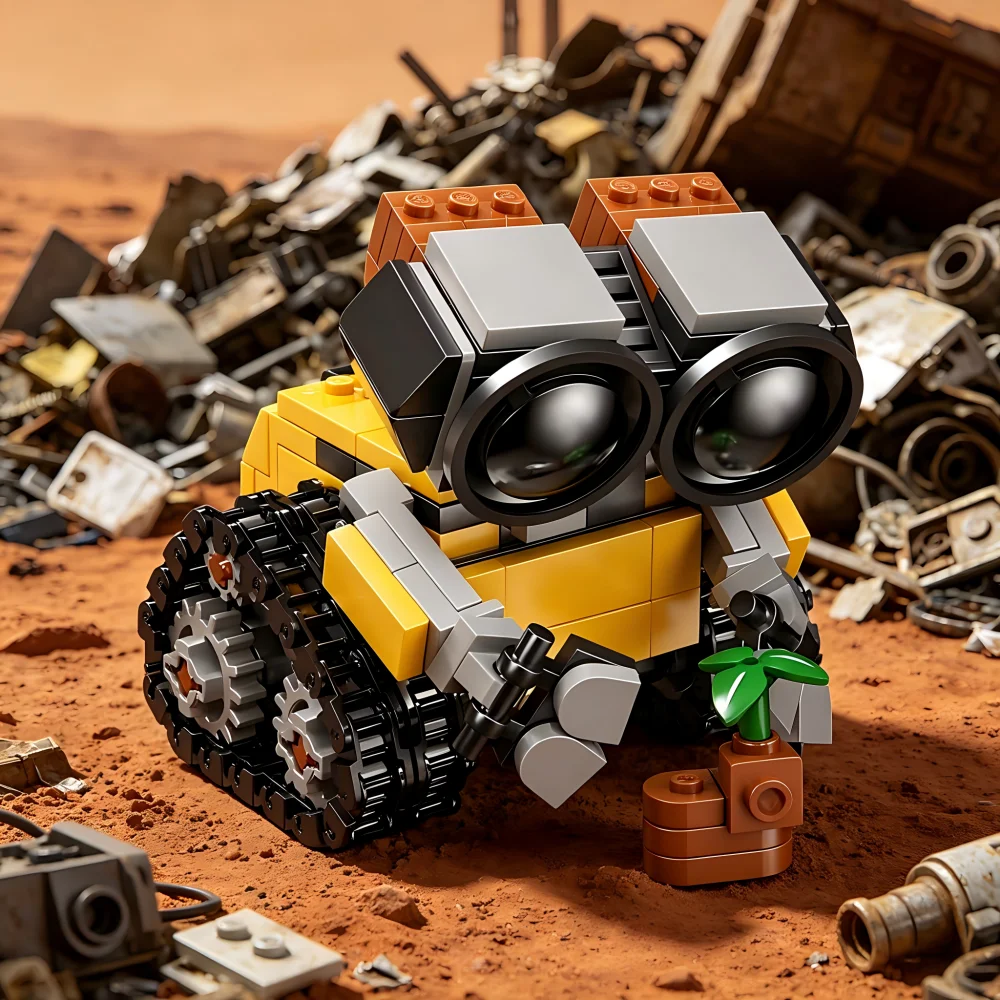 MOC Building Blocks Anime Action Figure Cartoon Mini Tracked Robot Model pretend Toy for Kids
MOC Building Blocks Anime Action Figure Cartoon Mini Tracked Robot Model pretend Toy for Kids