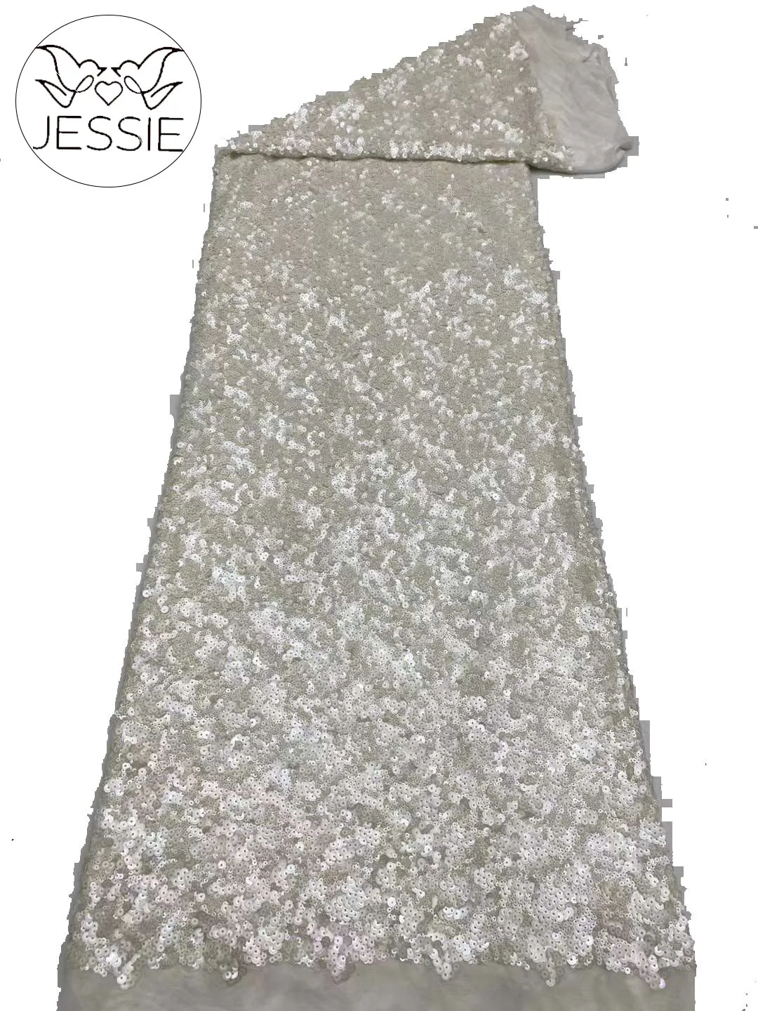 Pure White Luxury African Sequins Lace Fabric 2024 New High Quality Monochrome Nigerian Lace Fabric For Bride Wedding Dress
Pure White Luxury African Sequins Lace Fabric 2024 New High Quality Monochrome Nigerian Lace Fabric For Bride Wedding Dress