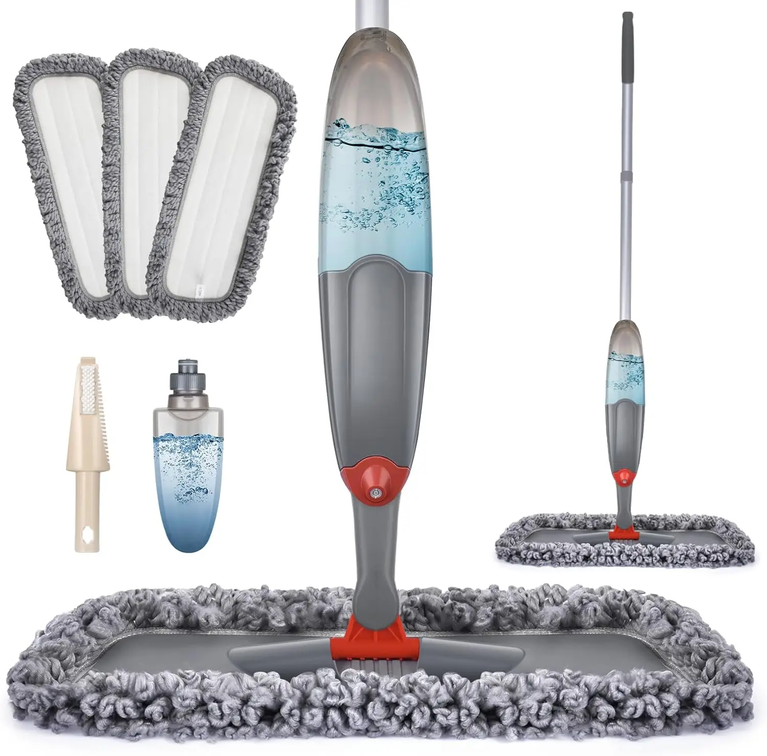 Microfibre Spray Floor Mops for Floor Cleaning, Cleaning Mops for Hardwood Laminate Tiles Floors, Dry Wet Mop Dust Mops wi
Microfibre Spray Floor Mops for Floor Cleaning, Cleaning Mops for Hardwood Laminate Tiles Floors, Dry Wet Mop Dust Mops wi