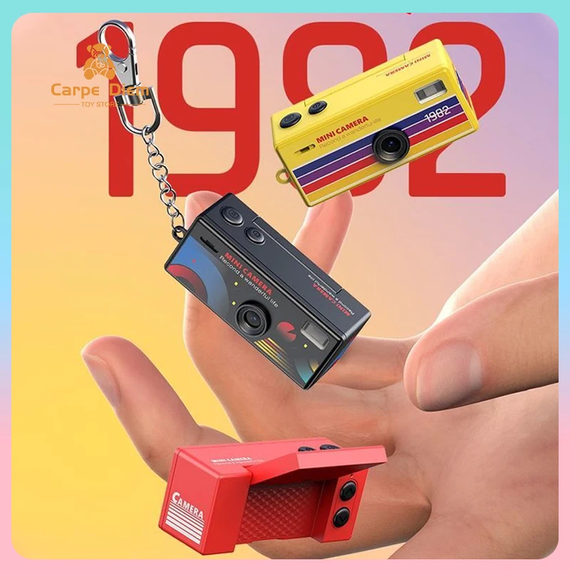 Original Thumb Flip Camera Film Simulation Mini Digital Camera Portable Small Photographic Film Camera Collect Toy Girl Boy Gift
Original Thumb Flip Camera Film Simulation Mini Digital Camera Portable Small Photographic Film Camera Collect Toy Girl Boy Gift