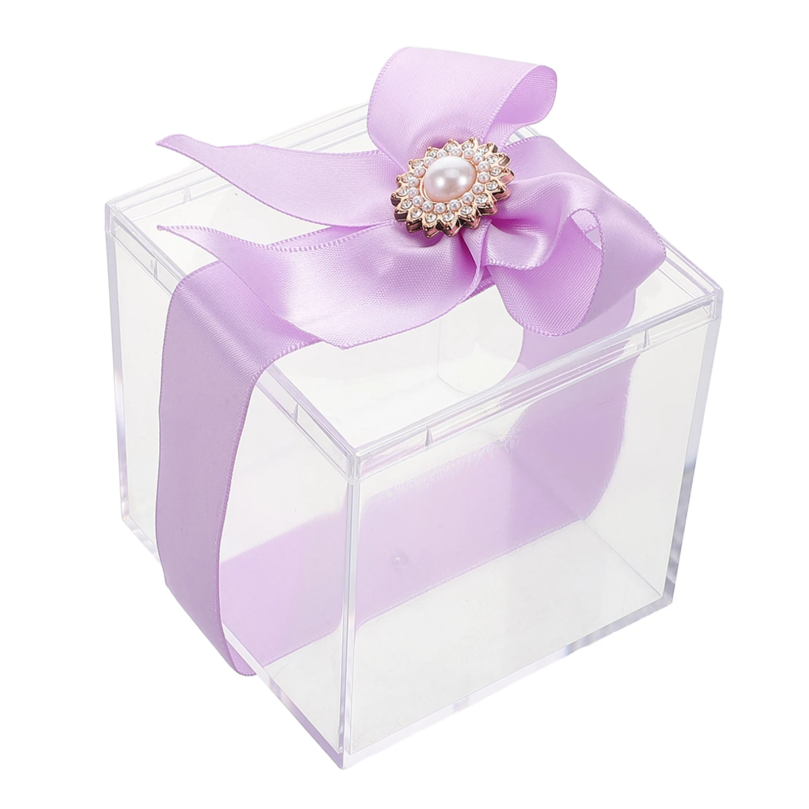 Clear Plastic Wedding Favor Box Transparent Candy Container Durable Storage Case For Bridal Party Graduation Decorative 
Clear Plastic Wedding Favor Box Transparent Candy Container Durable Storage Case For Bridal Party Graduation Decorative