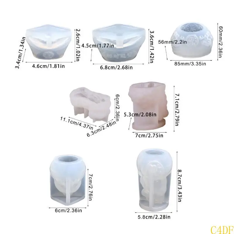 C4DF Chinese New Year Fondant Molds Creative Mousse Cake Baking Molds for Spring Festival Treats and Decorations
C4DF Chinese New Year Fondant Molds Creative Mousse Cake Baking Molds for Spring Festival Treats and Decorations