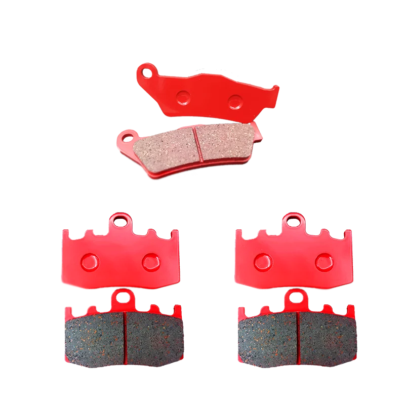 Motorcycle Parts Front & Rear Brake Pads Kit for BMW R1200GS 2007 2008 R1200RT (K26) R1200ST (K28) Adventure R1200S 2006-2008
Motorcycle Parts Front & Rear Brake Pads Kit for BMW R1200GS 2007 2008 R1200RT (K26) R1200ST (K28) Adventure R1200S 2006-2008