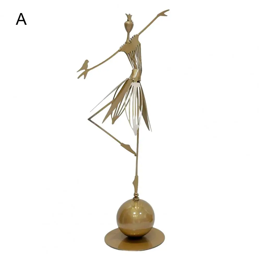 Metal Garden Statue Decoration Elegant Outdoor Statue Decoration Vintage Metal Dancing Girl Garden Statue Waterproof for Indoor
Metal Garden Statue Decoration Elegant Outdoor Statue Decoration Vintage Metal Dancing Girl Garden Statue Waterproof for Indoor