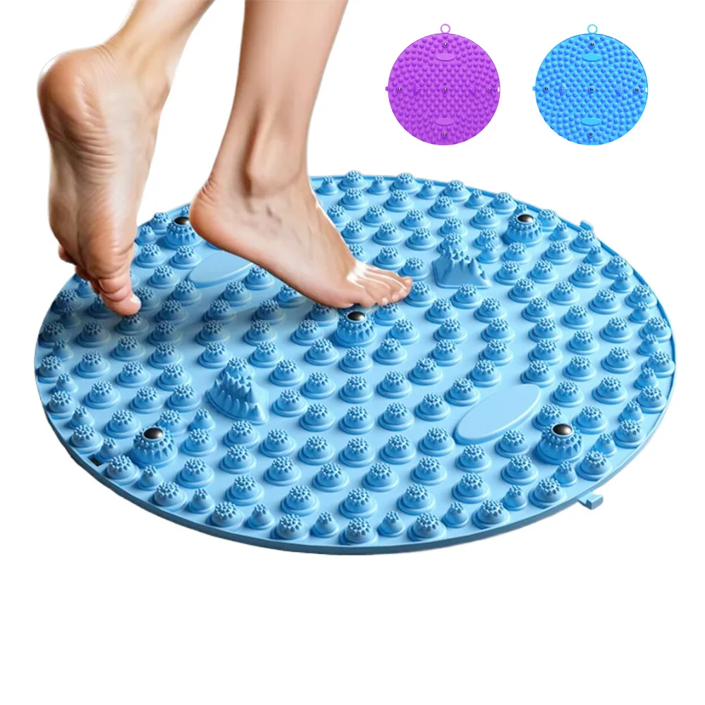 Non-Slip Foot Yoga Massage Acupressure Board Mat Workout Muscle Relax Plantar Fasciitis Relief Reflexology Blood Circulation Pad
Non-Slip Foot Yoga Massage Acupressure Board Mat Workout Muscle Relax Plantar Fasciitis Relief Reflexology Blood Circulation Pad