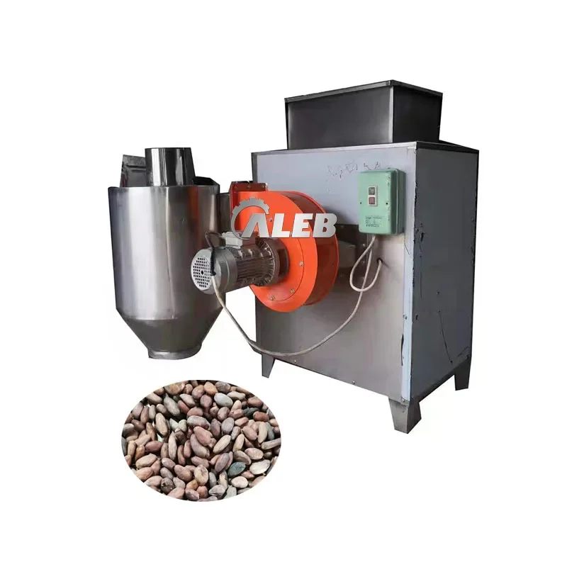 Cocoa Bean Winnowing Machine/Cracker and Winnower/high efficient cocoa bean husking processing machine
Cocoa Bean Winnowing Machine/Cracker and Winnower/high efficient cocoa bean husking processing machine