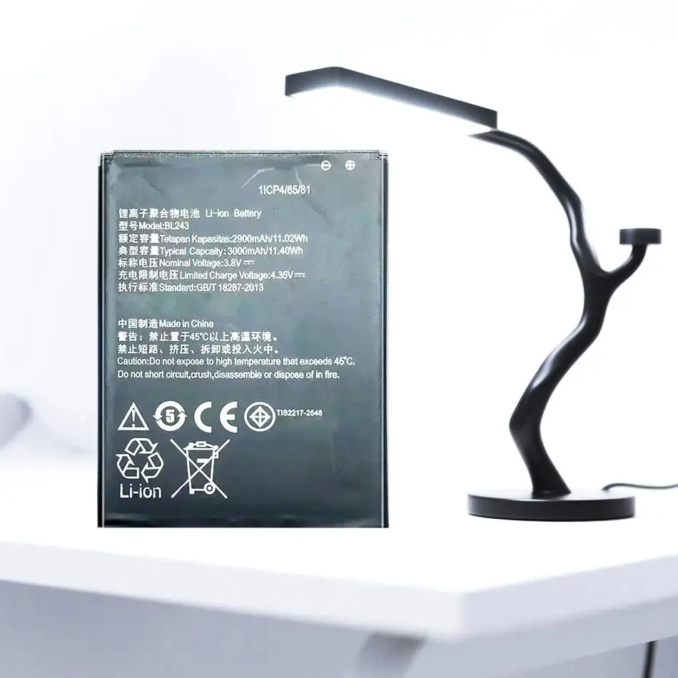 Аккумулятор мобильного телефона для Lenovo K3 Note K50-T5 A7000 A5500 A5600 A7600 3000 мАч BL243 Быстрая зарядка
Аккумулятор мобильного телефона для Lenovo K3 Note K50-T5 A7000 A5500 A5600 A7600 3000 мАч BL243 Быстрая зарядка