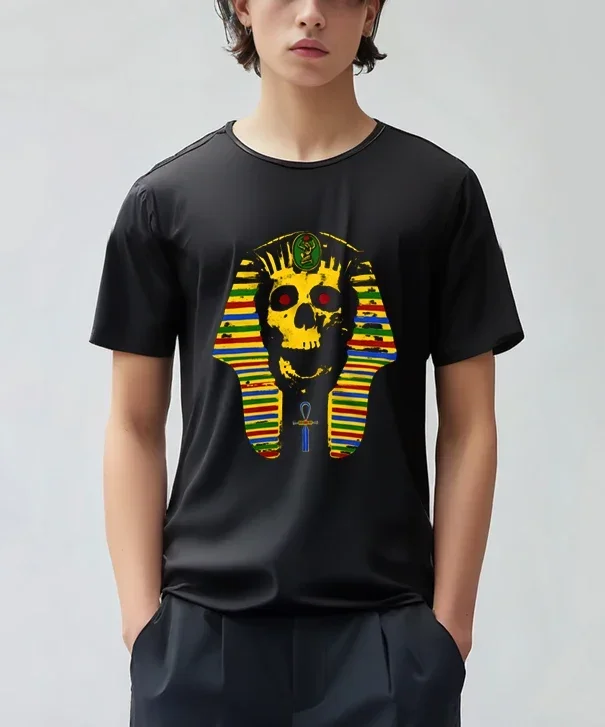 The skull of the Dead Pharaoh Fashion Letter Printed Pattern Unisex, graphic t shirts, men clothing,
The skull of the Dead Pharaoh Fashion Letter Printed Pattern Unisex, graphic t shirts, men clothing,