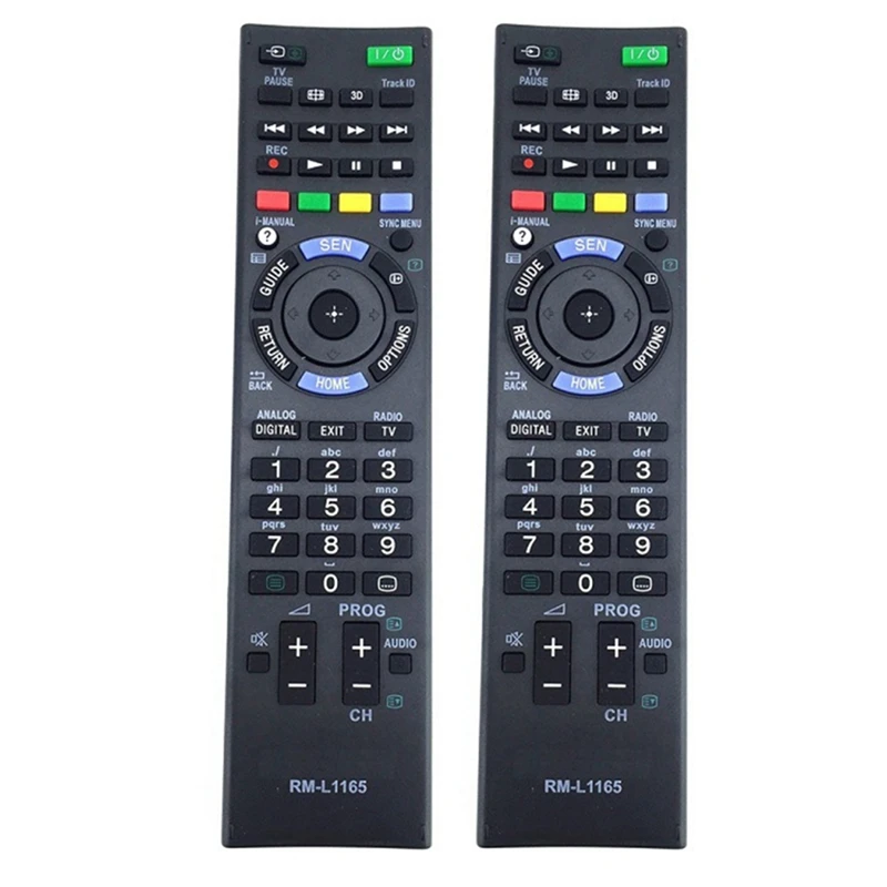 2025 New-2X Сменный пульт дистанционного управления RM-L1165 SMART TV для универсального телевизора SONY
2025 New-2X Сменный пульт дистанционного управления RM-L1165 SMART TV для универсального телевизора SONY