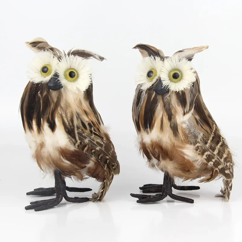 Simulation Owl Statue Handmade Foam Feather Ornaments Artificial Birds for Home Desktop Decor Garden Outdoor Tree Decorations
Simulation Owl Statue Handmade Foam Feather Ornaments Artificial Birds for Home Desktop Decor Garden Outdoor Tree Decorations