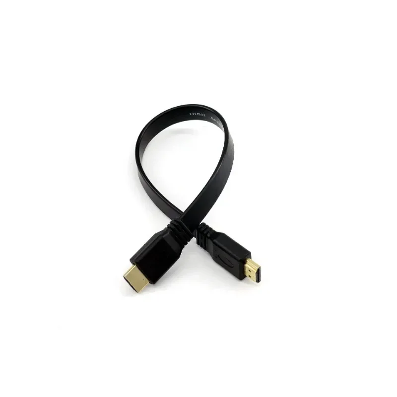 Кабель HDMI-совместимый с Full HD, короткий штекер-штекер, плоский кабель, шнур для аудио, видео, HDTV, TV, PS3, кабели 0,3 м
Кабель HDMI-совместимый с Full HD, короткий штекер-штекер, плоский кабель, шнур для аудио, видео, HDTV, TV, PS3, кабели 0,3 м