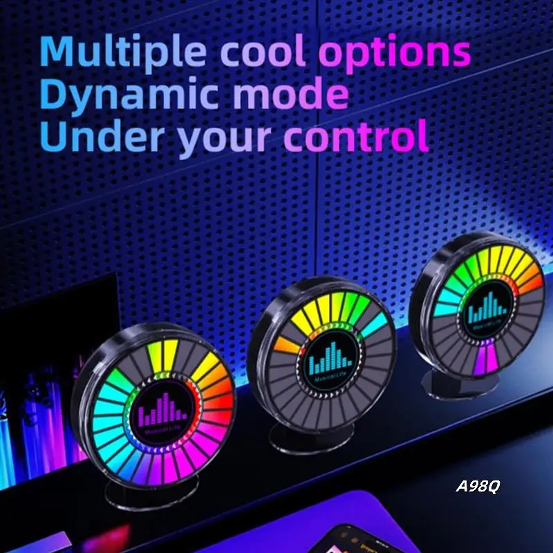 Звукоподсветка, круглые RGB атмосферные огни, ночные огни для автомобиля, игр, кинозала, 2 шт.
Звукоподсветка, круглые RGB атмосферные огни, ночные огни для автомобиля, игр, кинозала, 2 шт.
