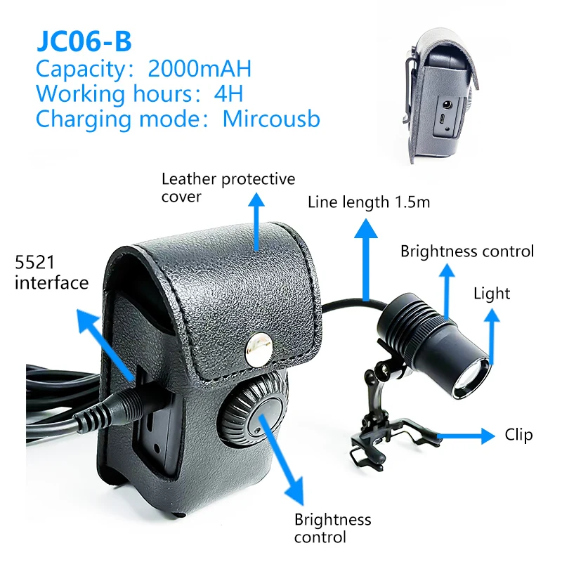 2025 Burite 3W LED dental- Loupe Headlamp Medical Surgical Lupas Rechargeable Head Light with Battery for Dentist Binoculars
2025 Burite 3W LED dental- Loupe Headlamp Medical Surgical Lupas Rechargeable Head Light with Battery for Dentist Binoculars