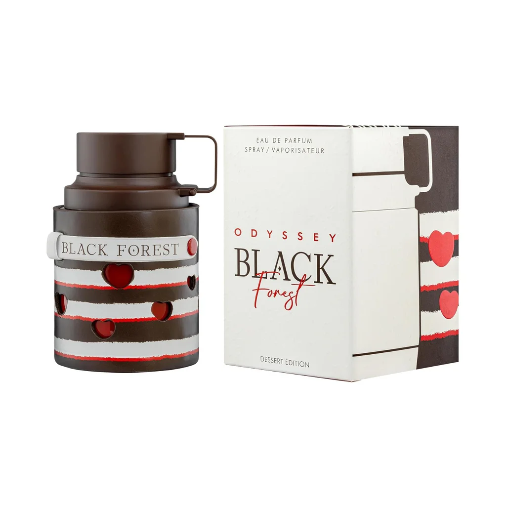Armaf Odyssey Black Forest Eau De Parfum (EDP) 100ml - For Men & Women (Dessert Edition)
Armaf Odyssey Black Forest Eau De Parfum (EDP) 100ml - For Men & Women (Dessert Edition)