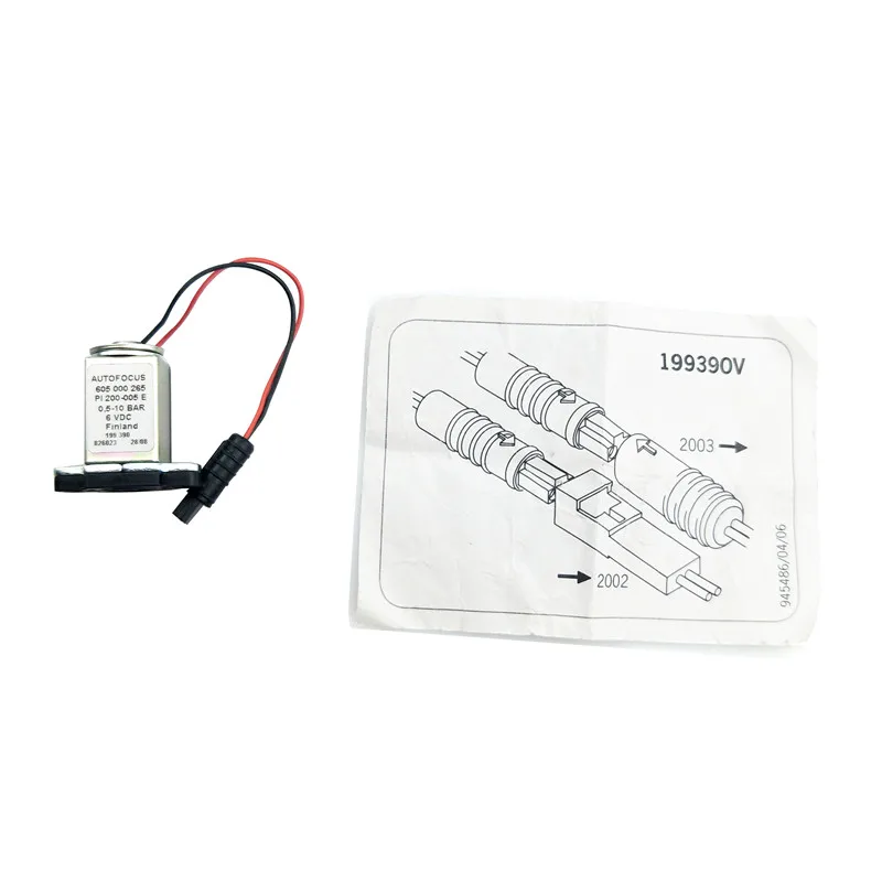 Universal electromagnetic valve repair components for inductive sensors and faucets.
Universal electromagnetic valve repair components for inductive sensors and faucets.