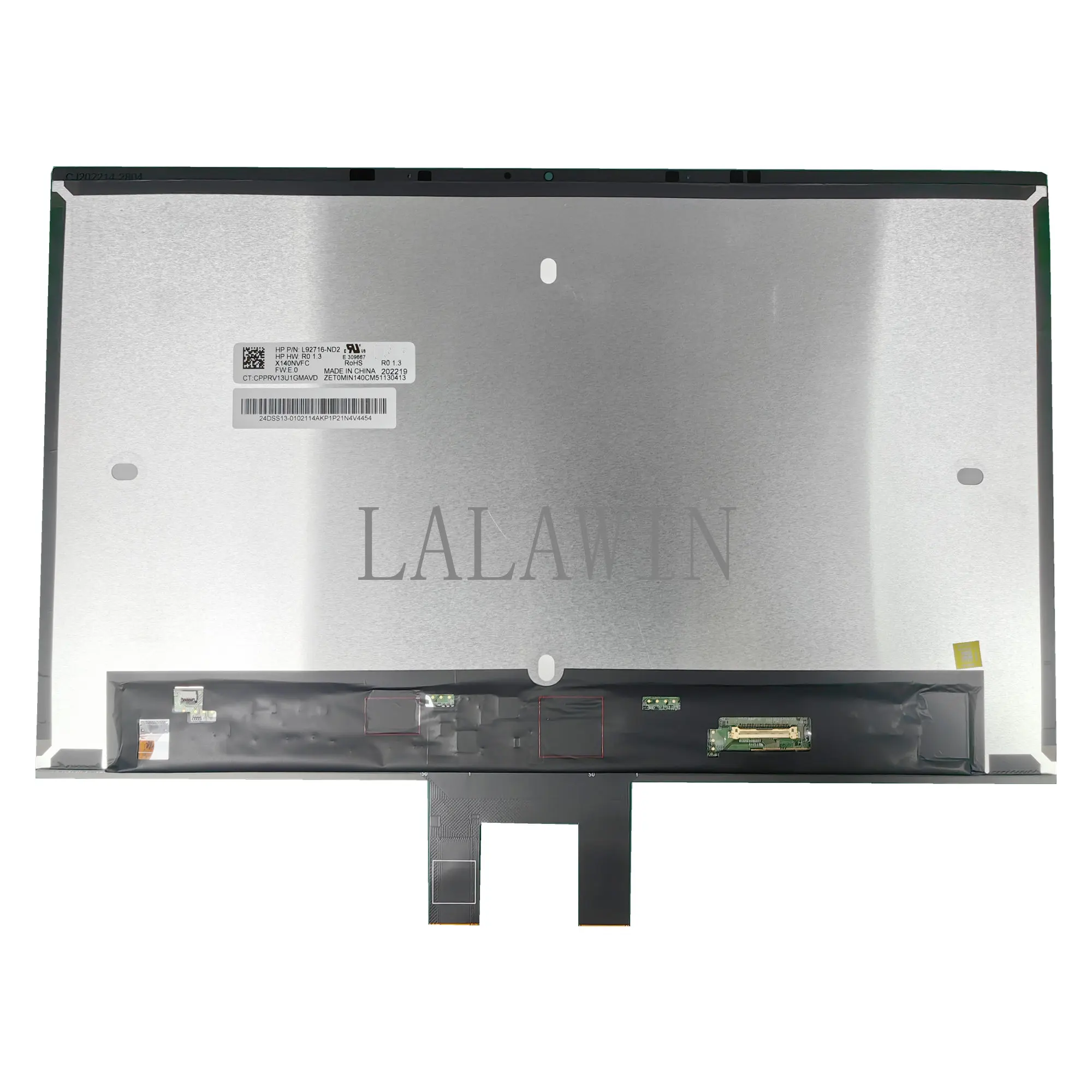X140NVFC R0 Laptop LCD LED Touch Screen Digitizer Assembly For HP Replacement With No-Frame P/N: L92716-ND2 14.0''
X140NVFC R0 Laptop LCD LED Touch Screen Digitizer Assembly For HP Replacement With No-Frame P/N: L92716-ND2 14.0''