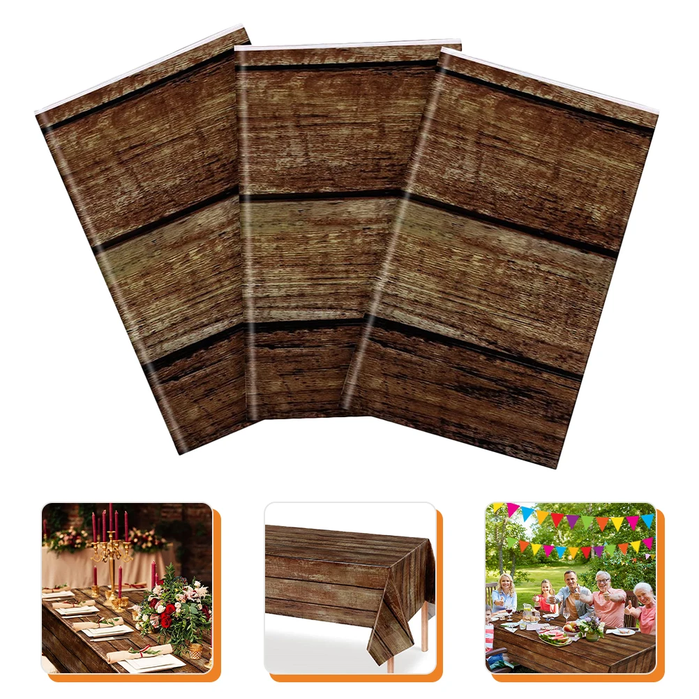 3pcs Retro Farm Tablecloth Plastic Decorative Cover For Western Party Theme Rustic Barn Door Design Camping Picnic Buffet
3pcs Retro Farm Tablecloth Plastic Decorative Cover For Western Party Theme Rustic Barn Door Design Camping Picnic Buffet