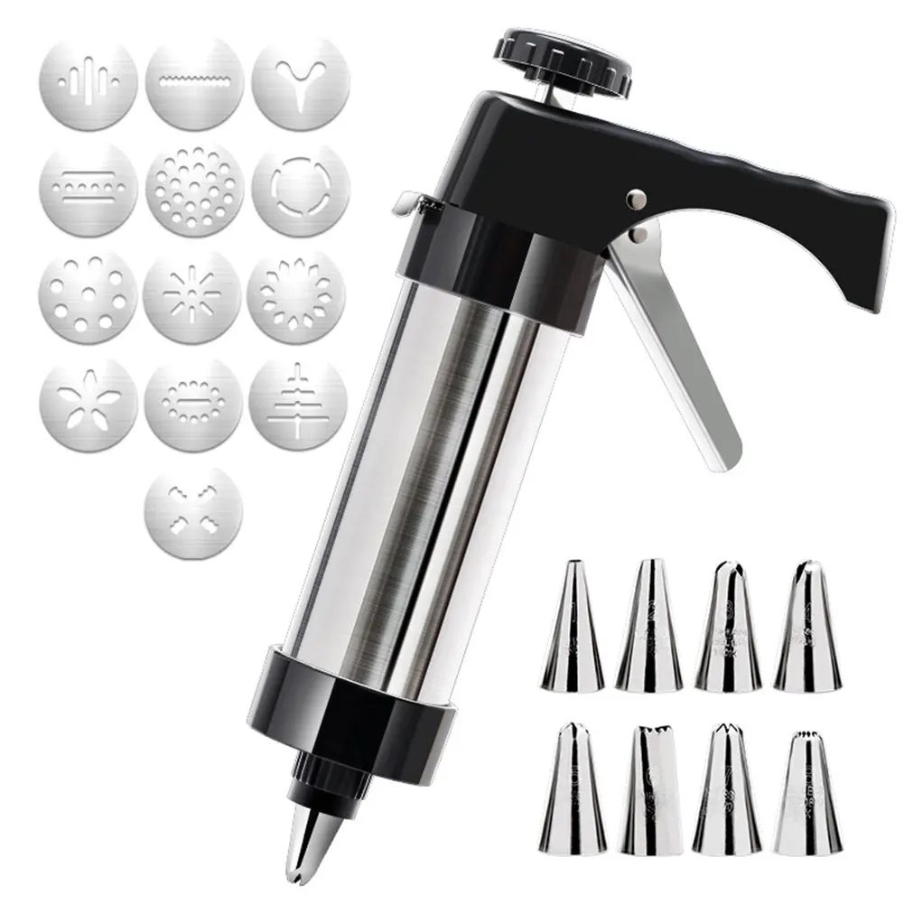 Stainless Steel Dessert Decorating Syringe Set Cake Pastry Decorating Nozzle Set Icing Decoration Gun Set for Baking
Stainless Steel Dessert Decorating Syringe Set Cake Pastry Decorating Nozzle Set Icing Decoration Gun Set for Baking
