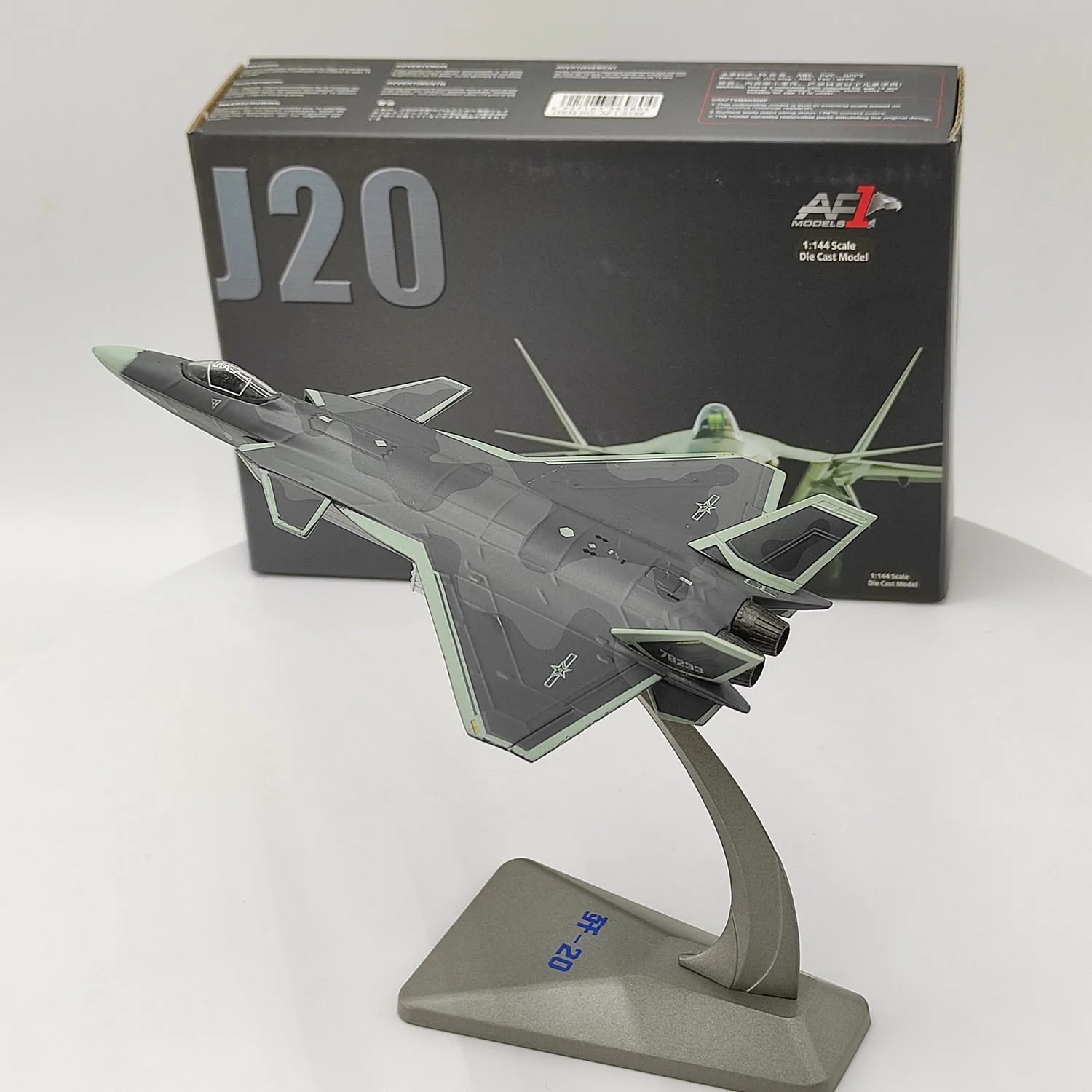 Defect Diecast AIRCRAFT 1:144 Scale J-20 Chinese Air Force Military Fighter Alloy Aircraft Model Collectible Toy Gift Souvenir
Defect Diecast AIRCRAFT 1:144 Scale J-20 Chinese Air Force Military Fighter Alloy Aircraft Model Collectible Toy Gift Souvenir