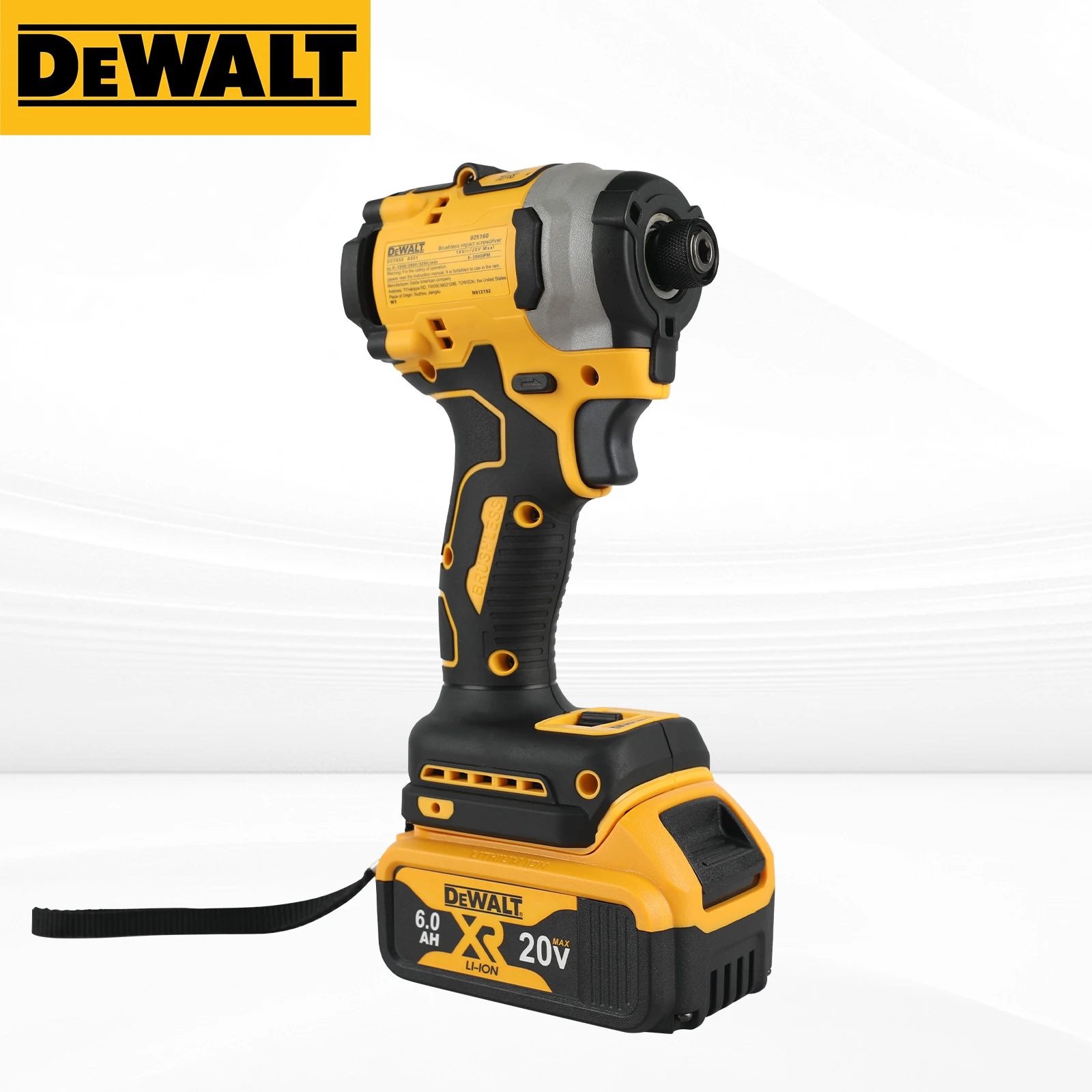 DeWalt DCF850 20V Max XR Brushless Cordless Screwdriver High Torque Tool with Lithium Battery (Battery Not Included)
DeWalt DCF850 20V Max XR Brushless Cordless Screwdriver High Torque Tool with Lithium Battery (Battery Not Included)