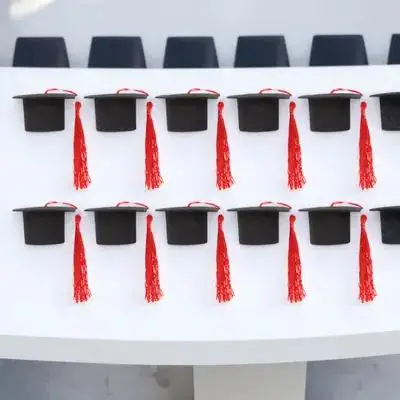 10Pcs Mini Doctoral Caps Graduation Ornament Micro Landscape Cake Topper Graduation Party Decoration Souvenir Graduate Figurine 
10Pcs Mini Doctoral Caps Graduation Ornament Micro Landscape Cake Topper Graduation Party Decoration Souvenir Graduate Figurine