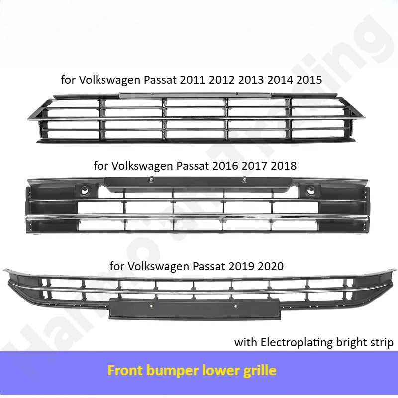 Для Volkswagen Passat 2011~2020: нижняя решетка переднего бампера/вентиляционная решетка переднего бампера/наружные декоративные аксессуары
Для Volkswagen Passat 2011~2020: нижняя решетка переднего бампера/вентиляционная решетка переднего бампера/наружные декоративные аксессуары