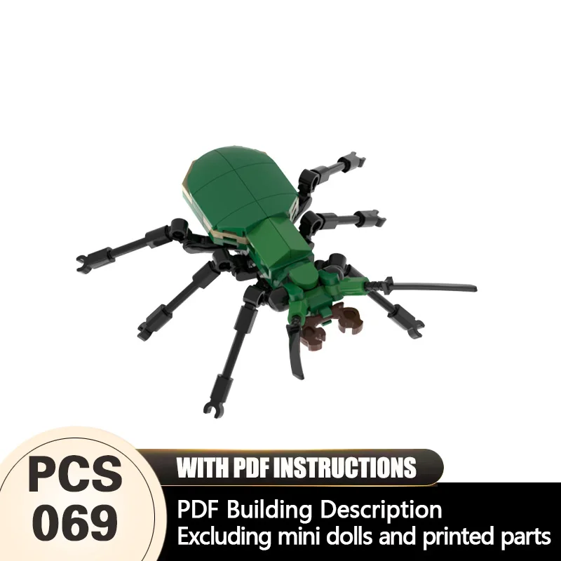Creators Animal Series Model MOC Building Bricks Medium Insect Modular Technology Gifts Holiday Assemble Children Toys Suit
Creators Animal Series Model MOC Building Bricks Medium Insect Modular Technology Gifts Holiday Assemble Children Toys Suit