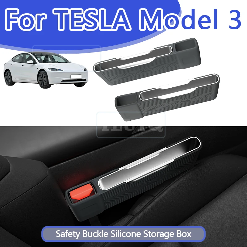 For Tesla Model 3 Car seat side storage pocket in-car storage seat silicone ABS gap storage box Seat Gap Filler Car interior
For Tesla Model 3 Car seat side storage pocket in-car storage seat silicone ABS gap storage box Seat Gap Filler Car interior