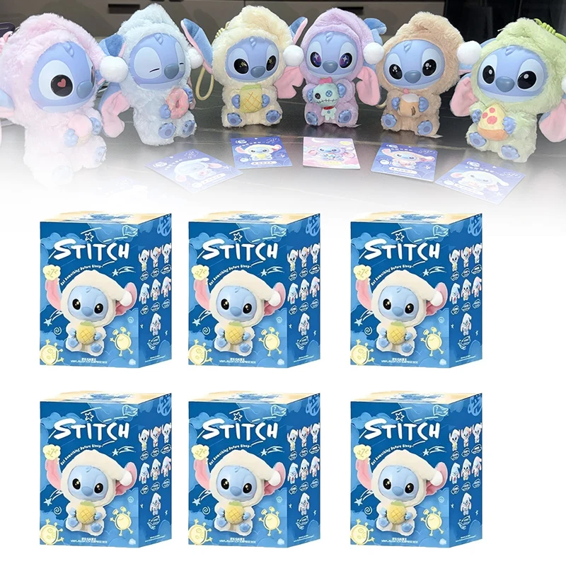 ГОРЯЧАЯ слепая коробка со стежком 2026, серия «Эшь, некоторые вещи перед сном», мягкая плюшевая сумка Kawaii, подвеска, кукла, подарок на день рождения для детей
ГОРЯЧАЯ слепая коробка со стежком 2026, серия «Эшь, некоторые вещи перед сном», мягкая плюшевая сумка Kawaii, подвеска, кукла, подарок на день рождения для детей