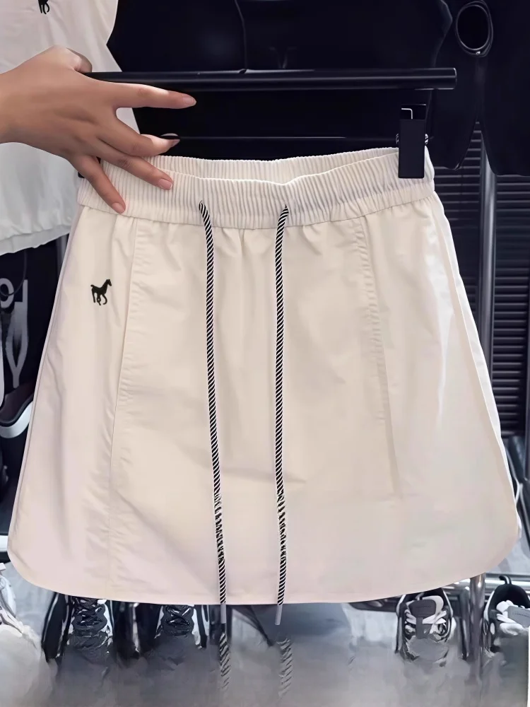 High Waist A-Line Skirt Women's plus Size Casual White Commute Sle Patchwork ort Skirt Korean Version Summer Wear
High Waist A-Line Skirt Women's plus Size Casual White Commute Sle Patchwork ort Skirt Korean Version Summer Wear