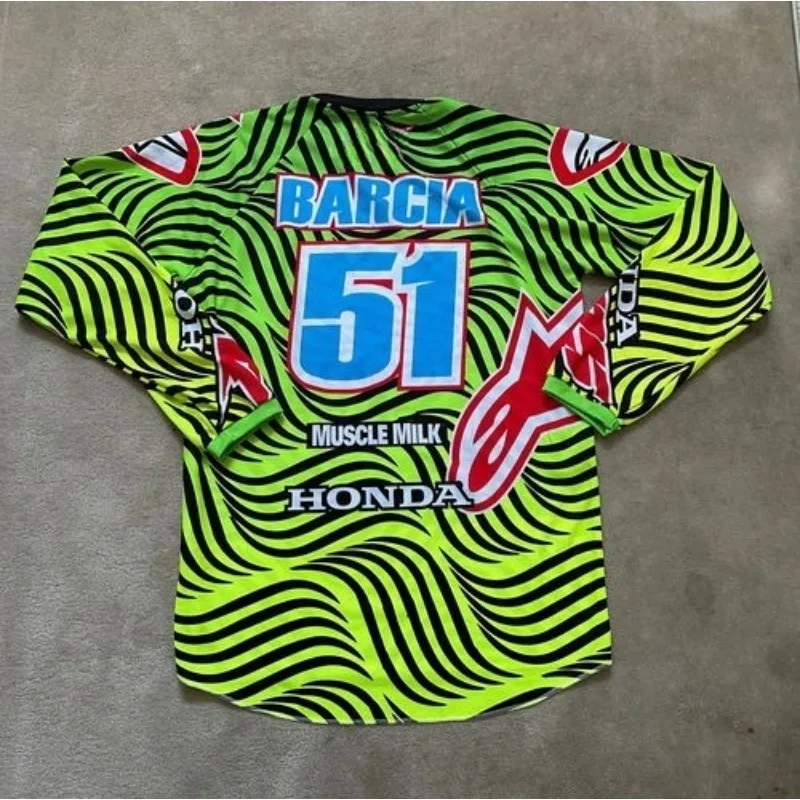2026 Honda High Performance #51 Barcia Long Sleeve Quick Drying Breathable Gear For Off-road Riders And Mountain Bikers Jersey
2026 Honda High Performance #51 Barcia Long Sleeve Quick Drying Breathable Gear For Off-road Riders And Mountain Bikers Jersey