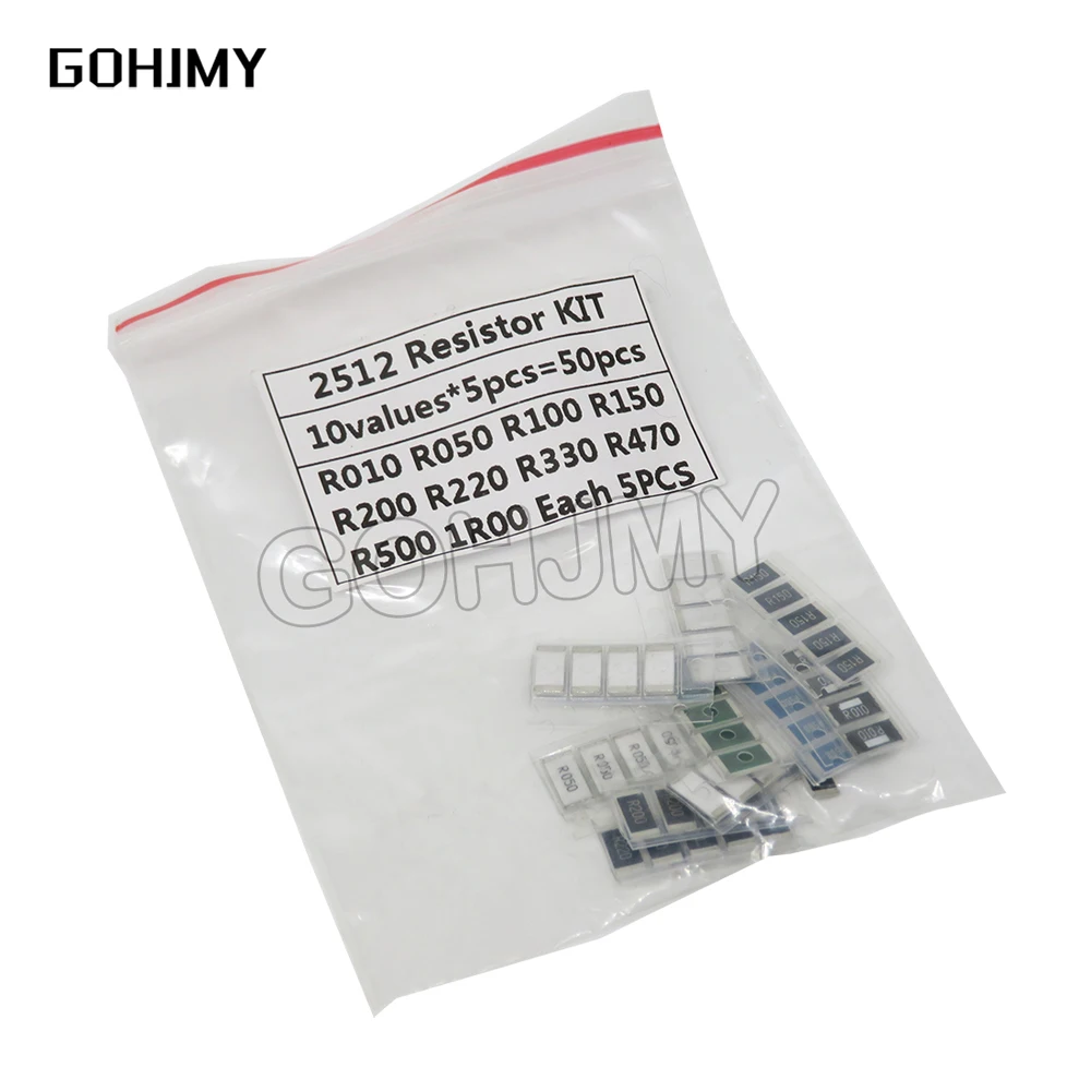 50 шт. 1% 2512 SMD комплект образцов резистора 10ValueX5PCS = 50 шт. 1R00 R500 R470 R330 R220 R200 R150 R100 R050 R010
50 шт. 1% 2512 SMD комплект образцов резистора 10ValueX5PCS = 50 шт. 1R00 R500 R470 R330 R220 R200 R150 R100 R050 R010
