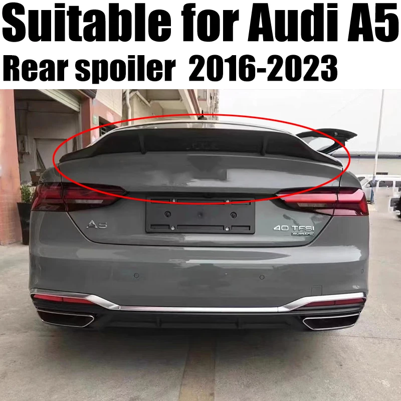 FOR AUDI A5 S5 RS5 B9 Coupe 4Door R Style Carbon fiber Rear Spoiler Trunk wing 2016-2023 FRP Forged carbon
FOR AUDI A5 S5 RS5 B9 Coupe 4Door R Style Carbon fiber Rear Spoiler Trunk wing 2016-2023 FRP Forged carbon