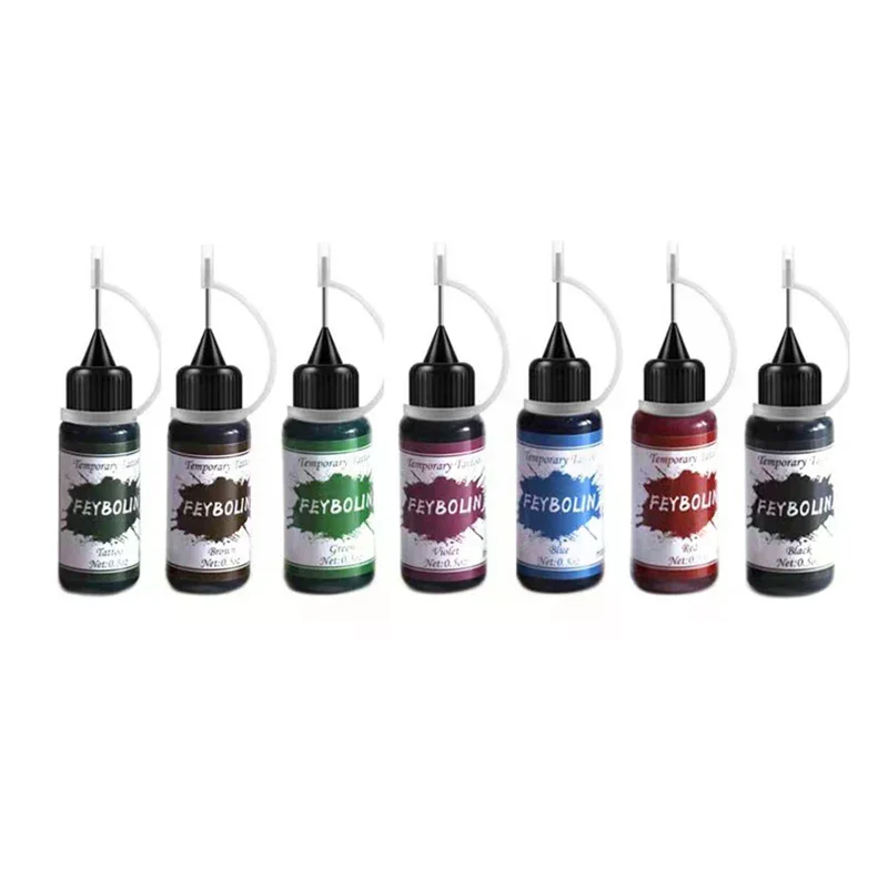 Temporary Tattoo Indian Henna Ink Body Art Paint Semi-permanent Makeup Pigment No Pain Eyebrow Eyeliner Beauty Supply DIY
Temporary Tattoo Indian Henna Ink Body Art Paint Semi-permanent Makeup Pigment No Pain Eyebrow Eyeliner Beauty Supply DIY