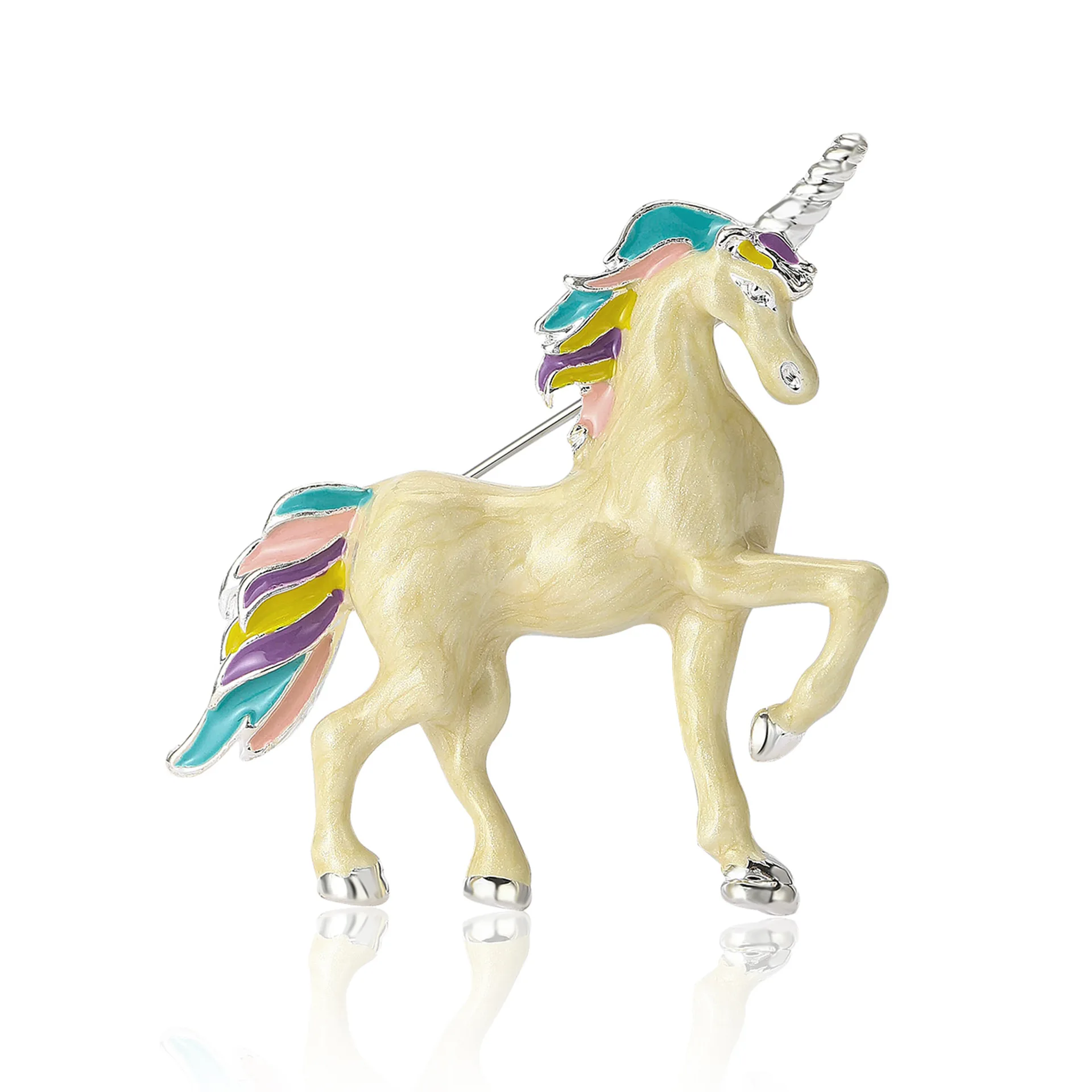 Cute Creative Cartoon Unicorn Brooch Women's Unisex Casual Party Daily Jewelry Accessories Gift
Cute Creative Cartoon Unicorn Brooch Women's Unisex Casual Party Daily Jewelry Accessories Gift