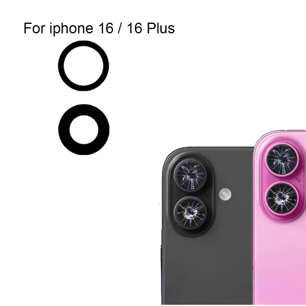 High quality For iphone 16 Back Rear Camera Glass Lens test good For iphone 16 Plus glass lens Parts Replacement
High quality For iphone 16 Back Rear Camera Glass Lens test good For iphone 16 Plus glass lens Parts Replacement