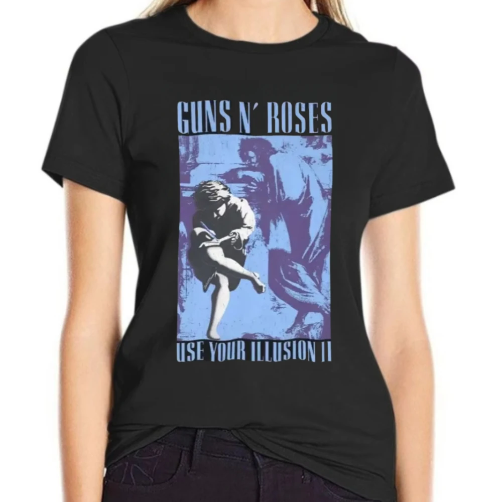 Guns N Roses Use Your Illusion Band Аксессуары Футболка Мужчины Женщины Забавные футболки с круглым вырезом Плюс Размер Хлопковые летние футболки Топ
Guns N Roses Use Your Illusion Band Аксессуары Футболка Мужчины Женщины Забавные футболки с круглым вырезом Плюс Размер Хлопковые летние футболки Топ